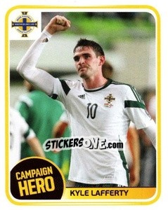 Sticker Kyle Lafferty - Northern Ireland. We'Re Going To France! n. 193 - Panini