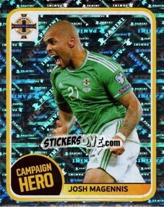 Sticker Josh Magennis - Northern Ireland. We'Re Going To France! n. 195 - Panini