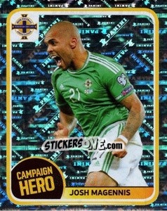 Sticker Josh Magennis - Northern Ireland. We'Re Going To France! - Panini