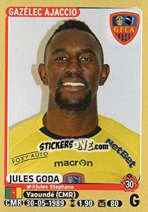 Sticker Jules Goda