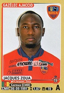Sticker Jacques Zoua