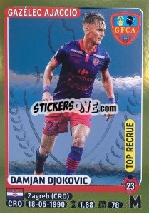 Cromo Damjan Djokovic (Top Recrue) - FOOT 2015-2016 n. 24 - Panini