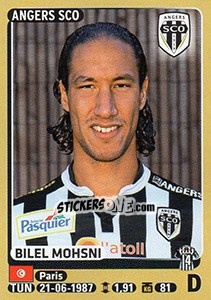 Cromo Bilel Mohsni - FOOT 2015-2016 n. 33 - Panini