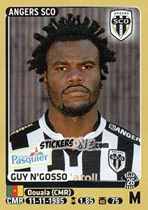 Sticker Guy N'Gosso - FOOT 2015-2016 n. 41 - Panini