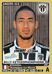 Cromo Billy Ketkeophomphone - FOOT 2015-2016 - Panini