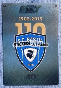 Sticker Ecusson - FOOT 2015-2016 - Panini