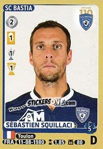 Cromo Sébastien Squillaci