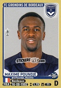 Sticker Maxime Poundjé
