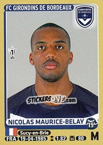 Cromo Nicolas Maurice-Belay