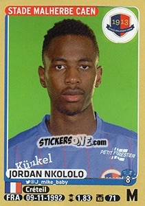 Sticker Jordan Nkololo