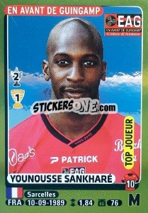 Sticker Younousse Sankharé (Top Joueur) - FOOT 2015-2016 n. 127 - Panini
