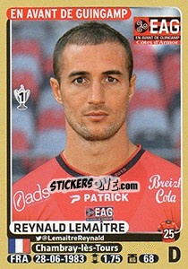 Cromo Reynald Lemaître - FOOT 2015-2016 - Panini