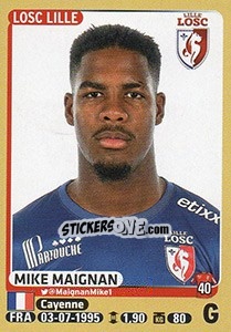 Sticker Mike Maignan - FOOT 2015-2016 n. 146 - Panini