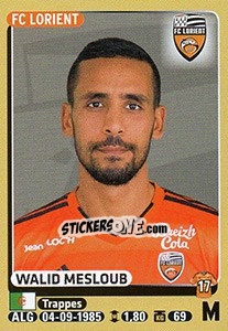 Sticker Walid Mesloub