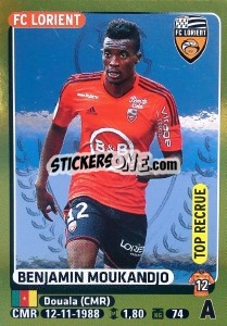 Sticker Benjamin Moukandjo (Top Recrue)
