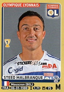 Sticker Steed Malbranque - FOOT 2015-2016 n. 210 - Panini