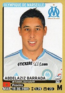 Sticker Abdelaziz Barrada - FOOT 2015-2016 n. 230 - Panini