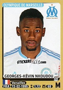 Figurina Georges-Kévin Nkoudou - FOOT 2015-2016 - Panini