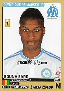 Sticker Bouna Sarr - FOOT 2015-2016 n. 237 - Panini