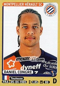 Sticker Daniel Congré - FOOT 2015-2016 - Panini