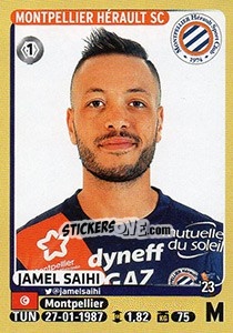 Sticker Jamel Saihi - FOOT 2015-2016 n. 281 - Panini