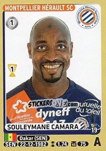 Cromo Souleymane Camara - FOOT 2015-2016 - Panini