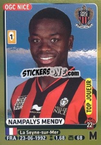 Figurina Nampalys Mendy (Top Joueur)