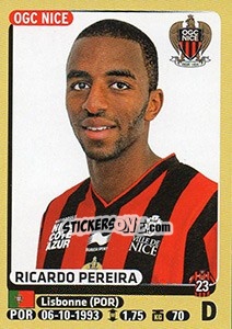 Sticker Ricardo Pereira - FOOT 2015-2016 n. 323 - Panini