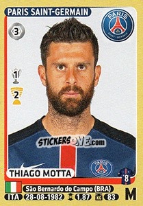 Sticker Thiago Motta - FOOT 2015-2016 - Panini