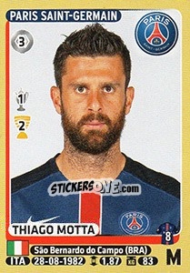 Sticker Thiago Motta - FOOT 2015-2016 n. 350 - Panini