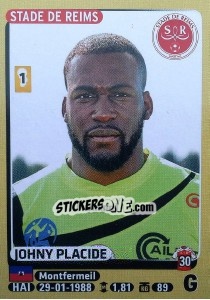 Sticker Johny Placide - FOOT 2015-2016 n. 363 - Panini