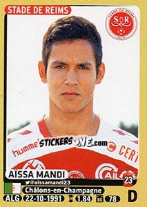 Sticker Aïssa Mandi - FOOT 2015-2016 - Panini