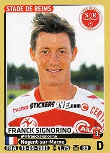 Sticker Franck Signorino