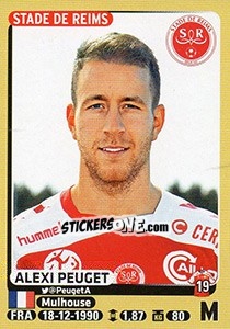 Figurina Alexi Peuget - FOOT 2015-2016 n. 375 - Panini