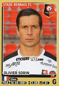 Cromo Olivier Sorin