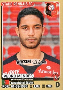 Sticker Pedro Mendes - FOOT 2015-2016 n. 396 - Panini
