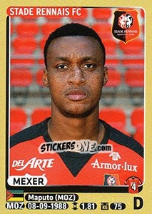 Figurina Mexer - FOOT 2015-2016 n. 397 - Panini