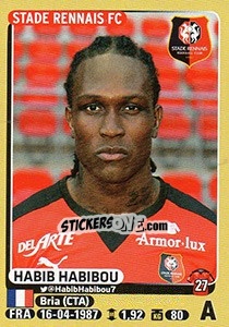 Cromo Habib Habibou - FOOT 2015-2016 - Panini