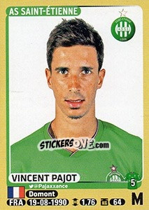 Sticker Vincent Pajot - FOOT 2015-2016 n. 428 - Panini