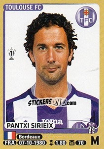 Sticker Pantxi Sirieix - FOOT 2015-2016 n. 449 - Panini
