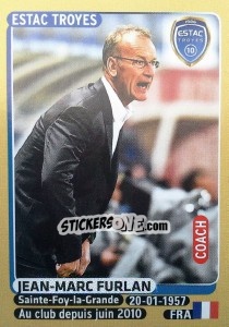 Sticker Jean-Marc Furlan (coach) - FOOT 2015-2016 - Panini