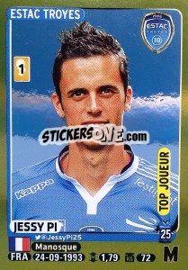 Sticker Jessy Pi (Top Joueur) - FOOT 2015-2016 n. 463 - Panini