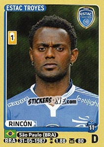 Sticker Rincón - FOOT 2015-2016 n. 467 - Panini