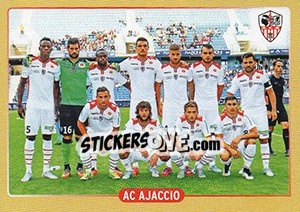 Cromo Equipe AC Ajaccio