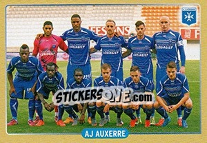 Sticker Equipe AJ Auxerre - FOOT 2015-2016 n. 484 - Panini