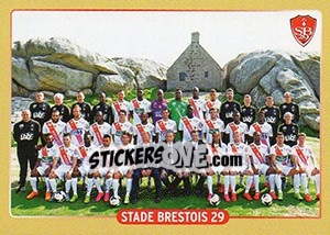 Figurina Equipe Stade Brestois 29 - FOOT 2015-2016 - Panini