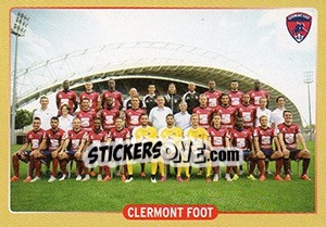 Sticker Equipe Clermont Foot - FOOT 2015-2016 - Panini