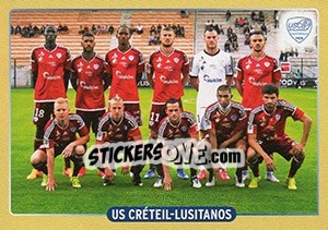 Sticker Equipe US Créteil-Lusitanos - FOOT 2015-2016 - Panini