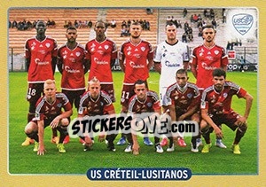Sticker Equipe US Créteil-Lusitanos - FOOT 2015-2016 n. 492 - Panini