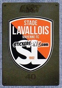 Sticker Ecusson Stade Lavallois MFC